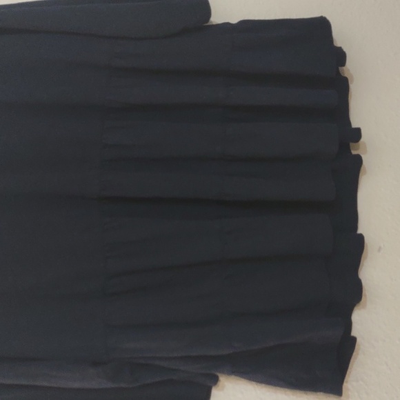 PRE OWNED J. JILL SHIRT COLOR NAVY BLUE SIZE M PETITE FALL STAPLE - Picture 6 of 8